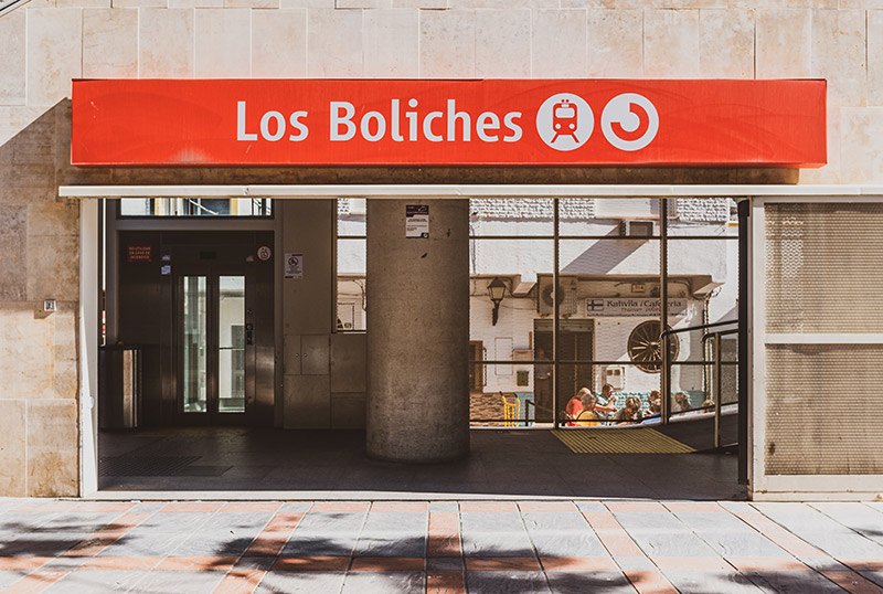 Estación de Renfe en Los Boliches, Fuengirola